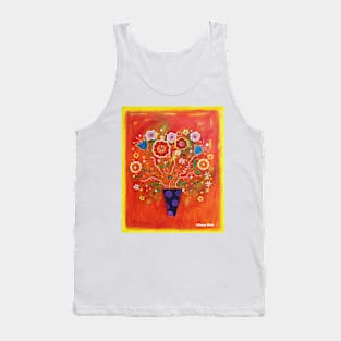 'Flowers in a Decorative Vase' Tank Top